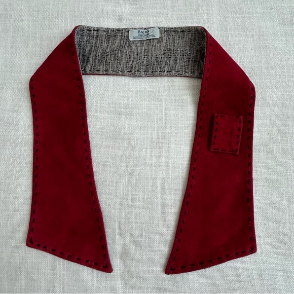 •Bajra Cashmere Silk Suede Reversible Rare Scarf Handmade In Nepal NEW - Picture 4 of 15